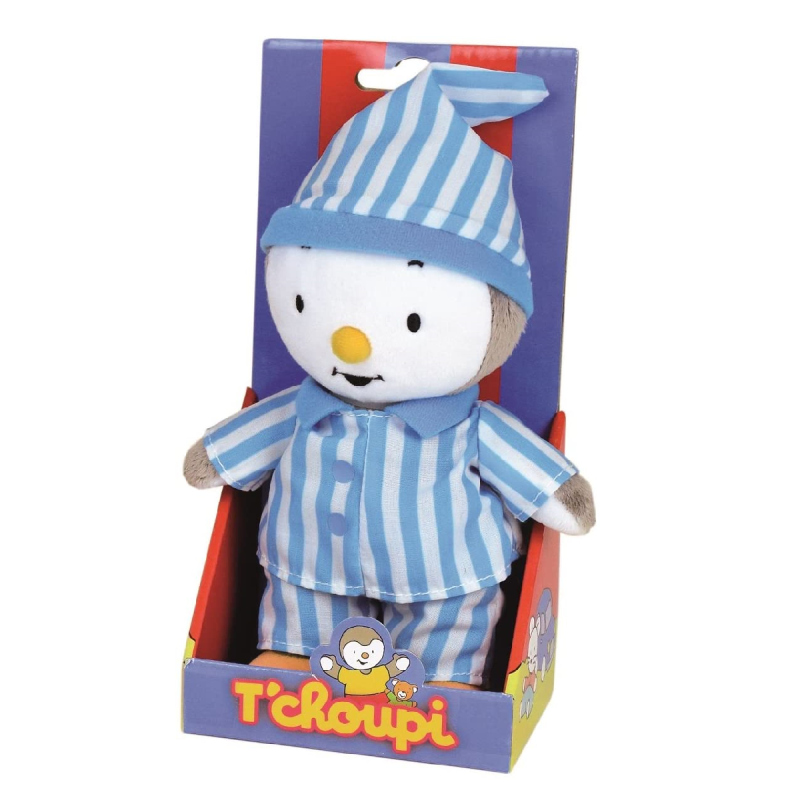  tchoupi soft toy gift box pyjamas 20 cm 